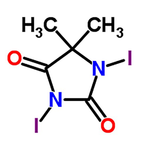 1,3-diiodo-5,5-dimetilhydantoin
